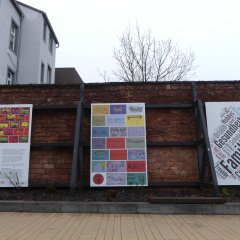 Ausstellung zum Projekt "Vielfältige Stimmen"