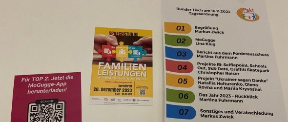 Tagesordnung beim Runden Tisch