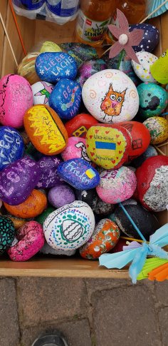 Gestaltete Steine Gestaltete Steine