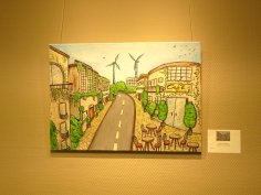 Kunstwerk "Horeb in Zukunft" von Michelle Vivi