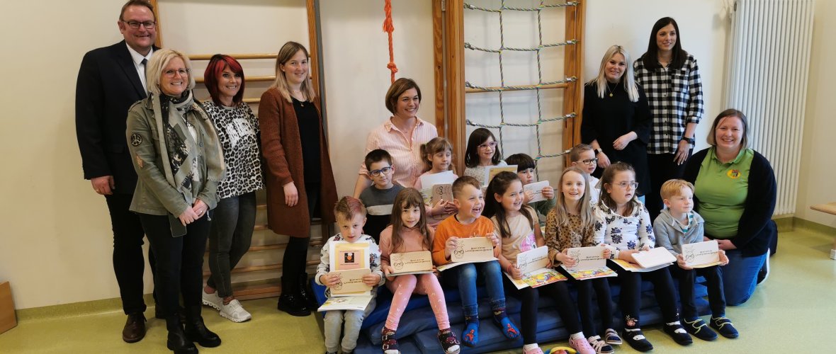 Gruppenbild der LeckerSchmecker-Detektive Gruppenbild der LeckerSchmecker-Detektive