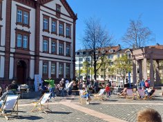 Blick auf den Exerzierplatz bei "Spiel und Spaß auf dem Exe" Blick auf den Exerzierplatz bei "Spiel und Spaß auf dem Exe"