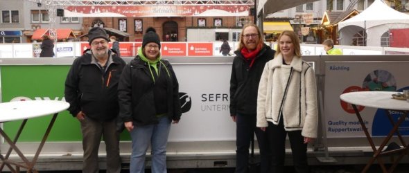 Michael Fuhrmann, Pakt-Koordinatorin Martina Fuhrmann, Stefan Sefrin und Katherina Sefrin (v.l.n.r.)