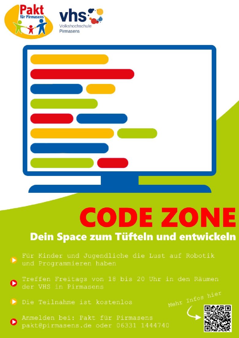Flyer Projekt Codezone