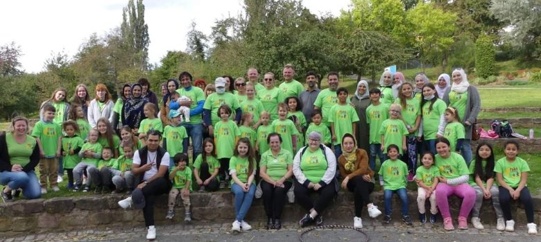 Gruppenbild der Eltern-Kind-Gruppe