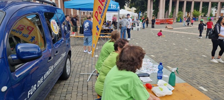 Bei "Spiel und Spaß auf dem Exe" in den Sommerferien