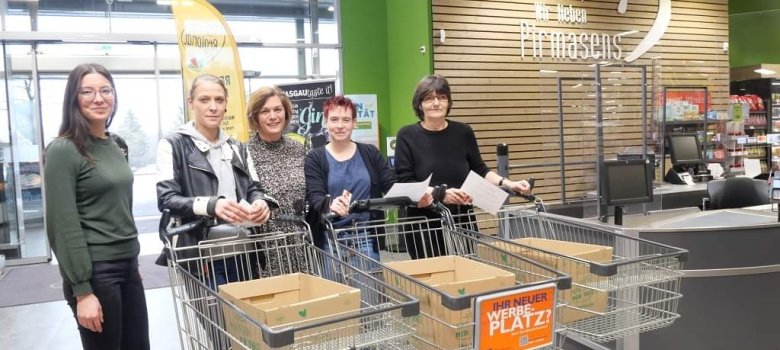 Teilnehmer und Durchführende des Projektes in der Wasgau.