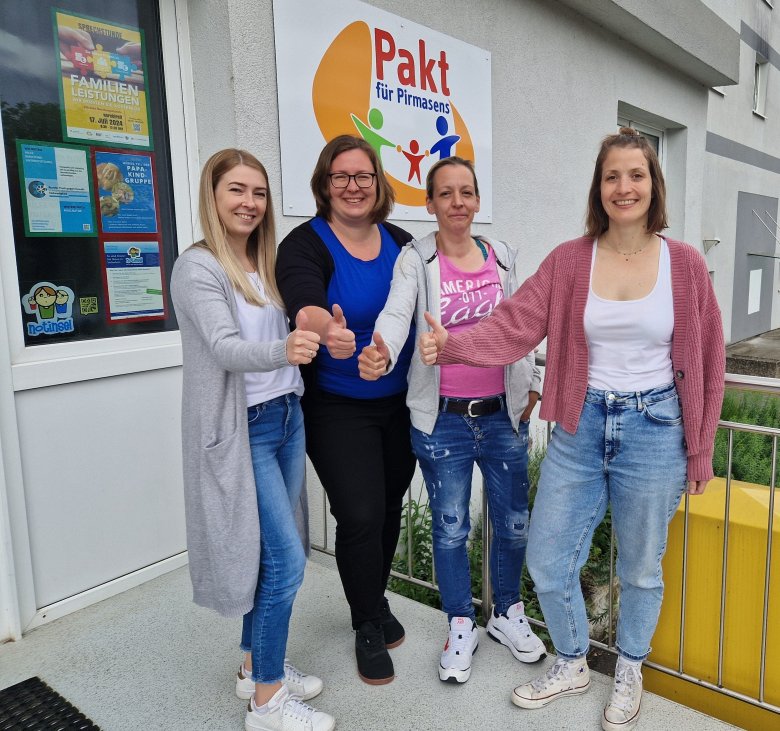 Das Team vom Koordinierungsbüro Das Team vom Koordinierungsbüro: Sarah Gabriel, Martina Fuhrmann, Liane Seus und Anna Wölfling (von links)