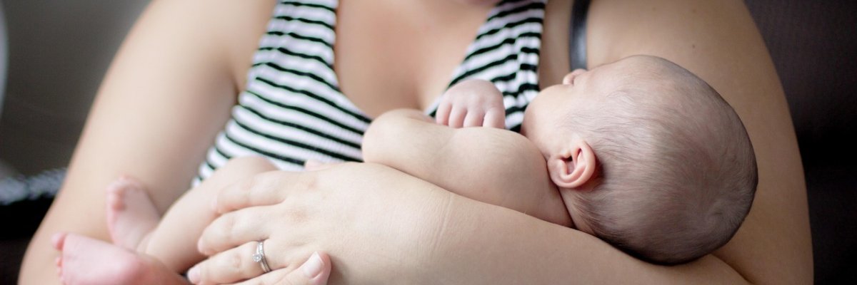Mutter mit Baby