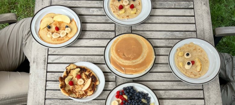 Gefühlspfannkuchen bei "Mutfinder" Gefühlspfannkuchen bei "Mutfinder"
