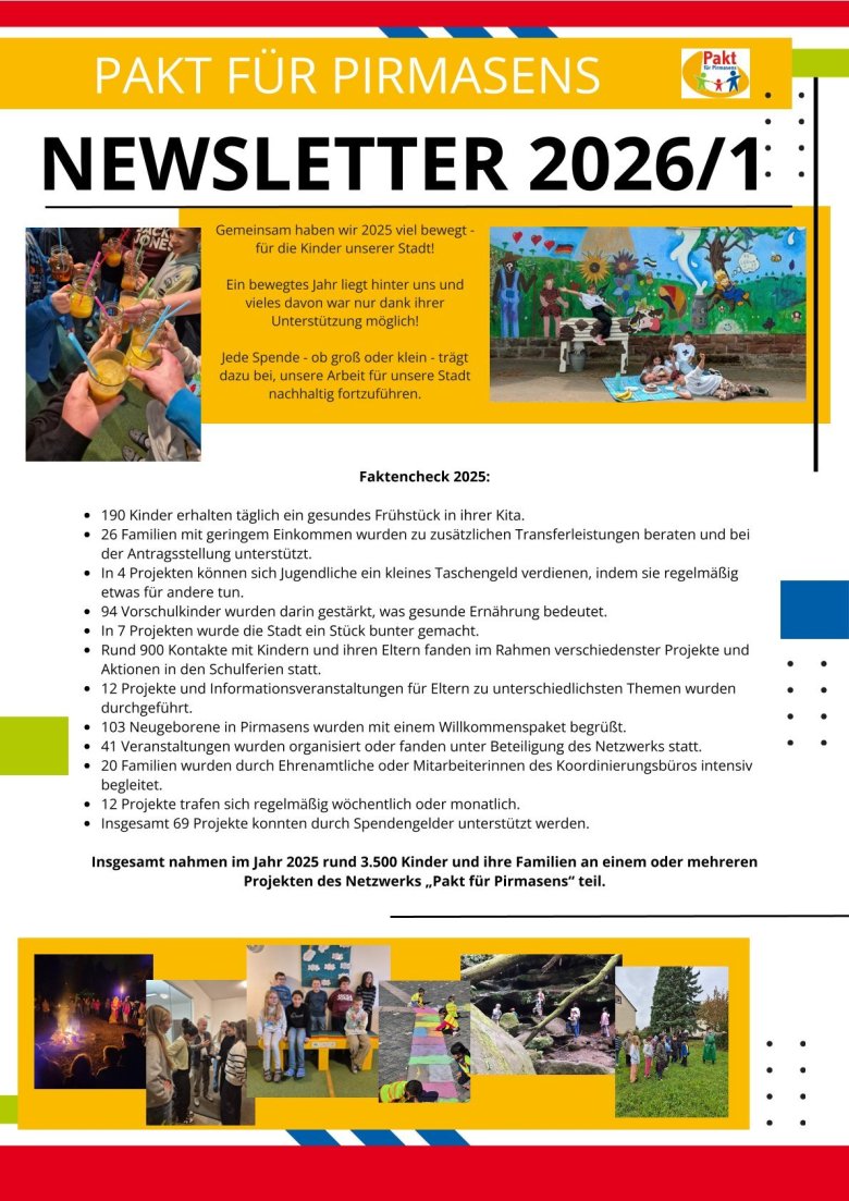 Newsletter 2026/1 - 1. Seite