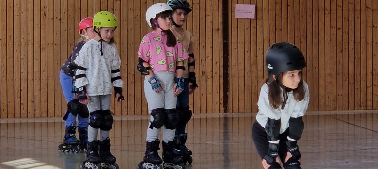 Fahrübung bei Skate@School