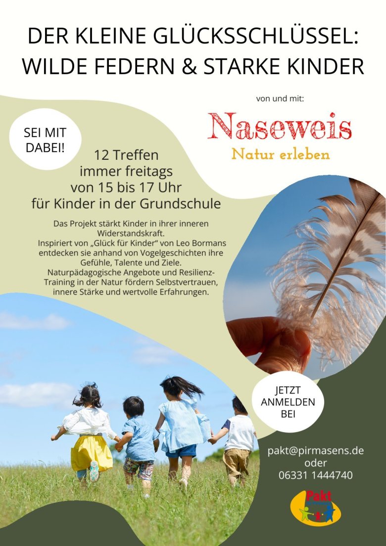 Flyer "Der kleine Glücksschlüssel"