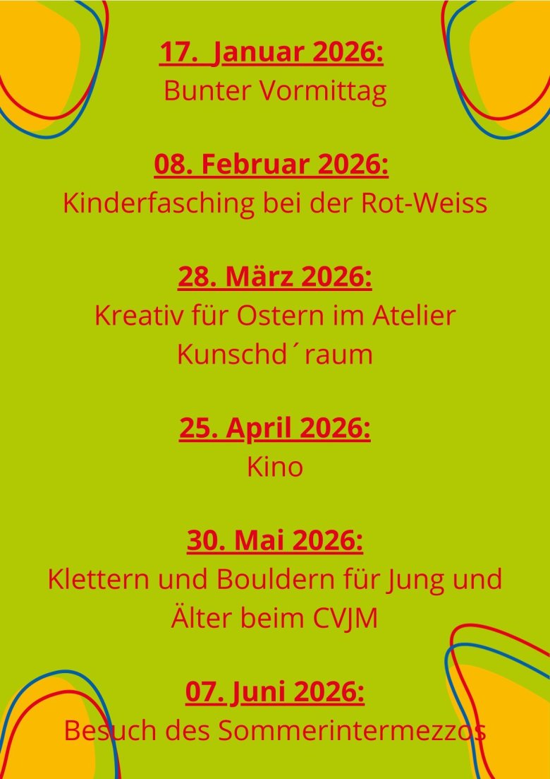 Flyer Eltern-Kind-Gruppe Pakt für Pirmasens Flyer Eltern-Kind-Gruppe Pakt für Pirmasens